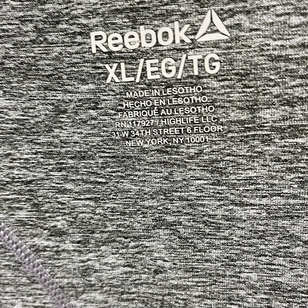 Grey Reebok Workout tank - Picture 3 of 3